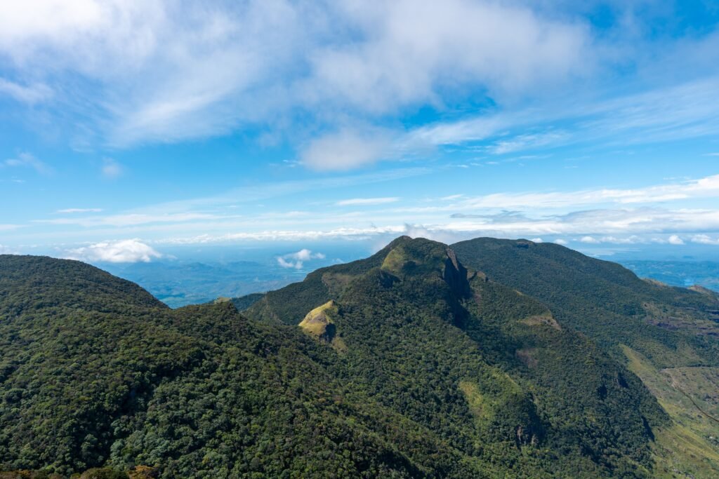 Scenic view from Little Adam's Peak View Point in Ella