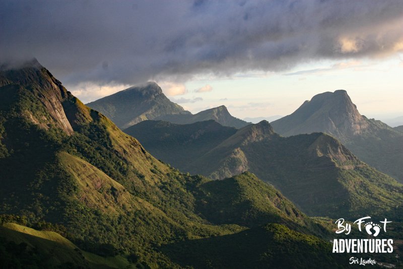 Knuckles Forest Reserve mountain landscape