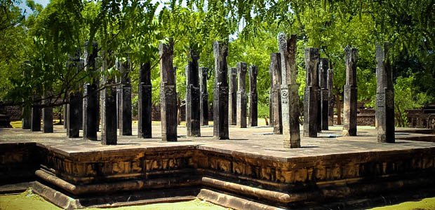 Lahugala Magul Maha Viharaya ancient temple in Sri Lanka