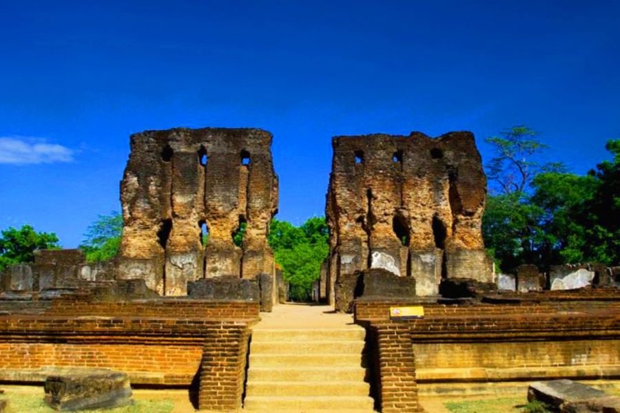 Royal Palace of King Parakramabahu in Polonnaruwa