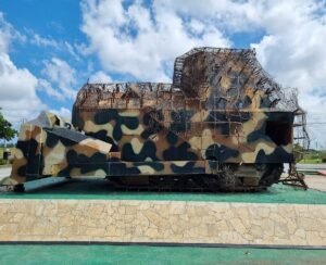 Elephant Pass historic landmark in northern Sri Lanka