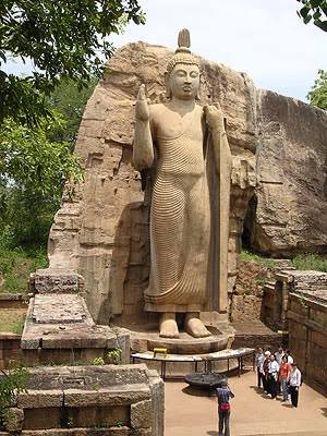 Avukana Buddha Statue Sri Lanka