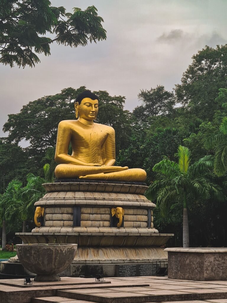 Viharamahadevi Park greenery in Colombo Sri Lanka
